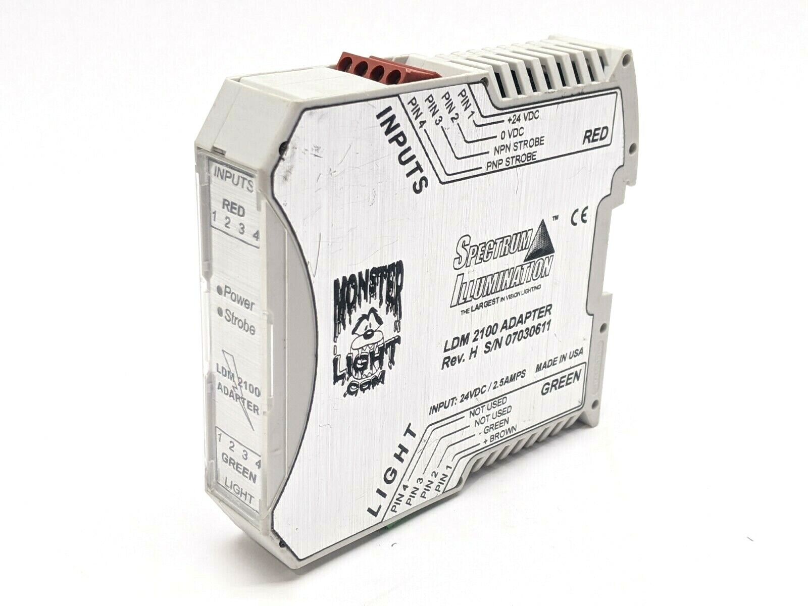 LDM 2100 ADAPTER | Spectrum Illumination Rev H 2100mA LED Driver Module - Used - Maverick Industrial Sales