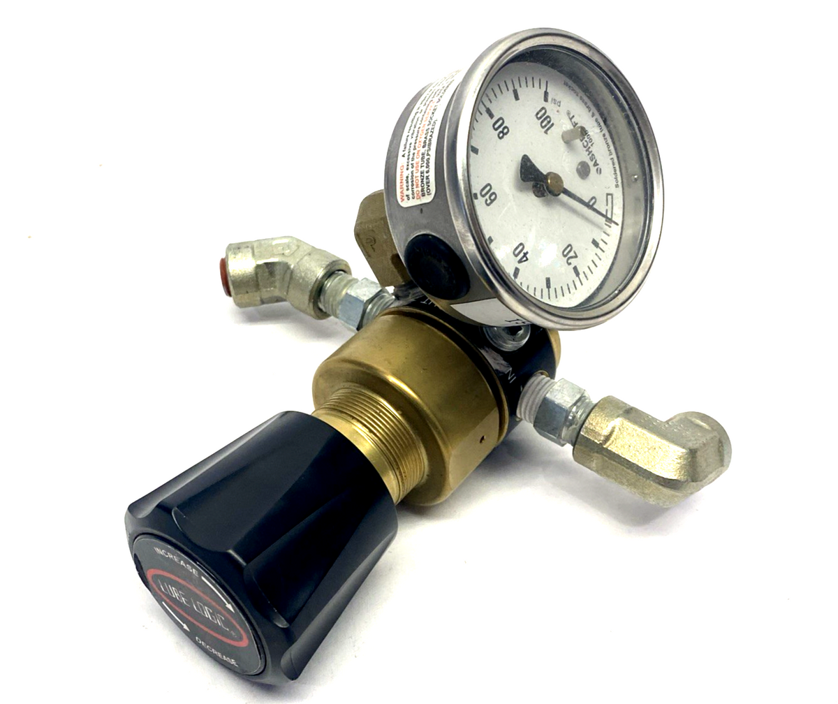 GP Reeves GPR4100A Lube Logic Grease Pressure Regulator 1/4" NPT - Maverick Industrial Sales