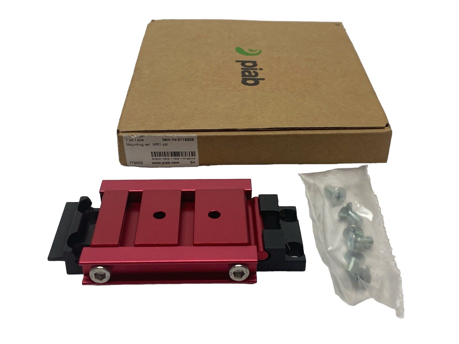 Piab 01.18.209 Mounting Rail MR1 CPL 772552 - New – Open box - Maverick Industrial Sales