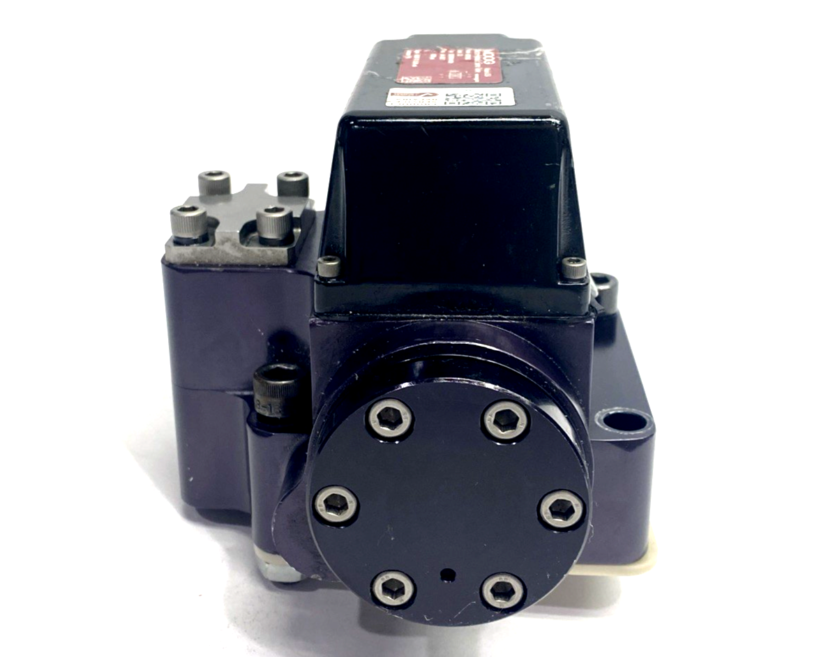 072F162 | Moog Servo Valve 3000 psi S22FOFM4VBH, HV-SV-60GPM-1IPT - For parts or not working - Maverick Industrial Sales