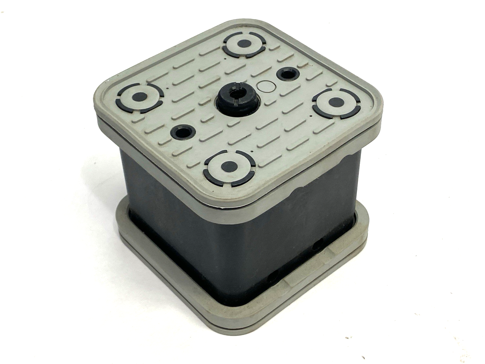 Schmalz 10.01.12.00054 Vacuum Pod Block w/ Pin 120mm x 120mm x 100mm VCBL-G-K2 - Maverick Industrial Sales