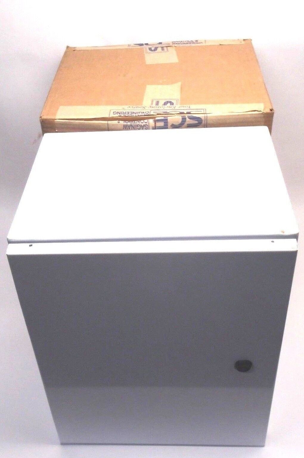 SCE Saginaw Control 16189-31E077 White Enclosure 20”X16”X12” Inch 3071823 - Maverick Industrial Sales