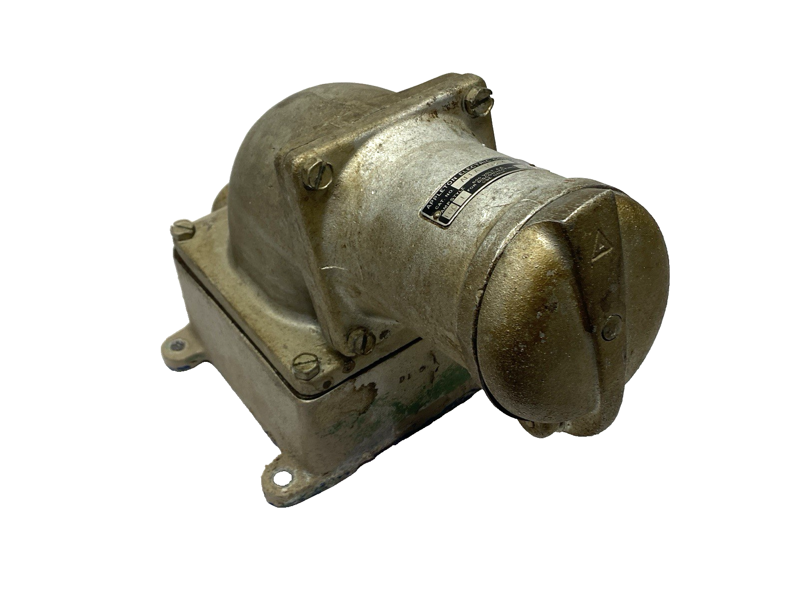 AEEA-10314 | Appleton Receptacle w/ Angle Adapter Base - Used - Maverick Industrial Sales