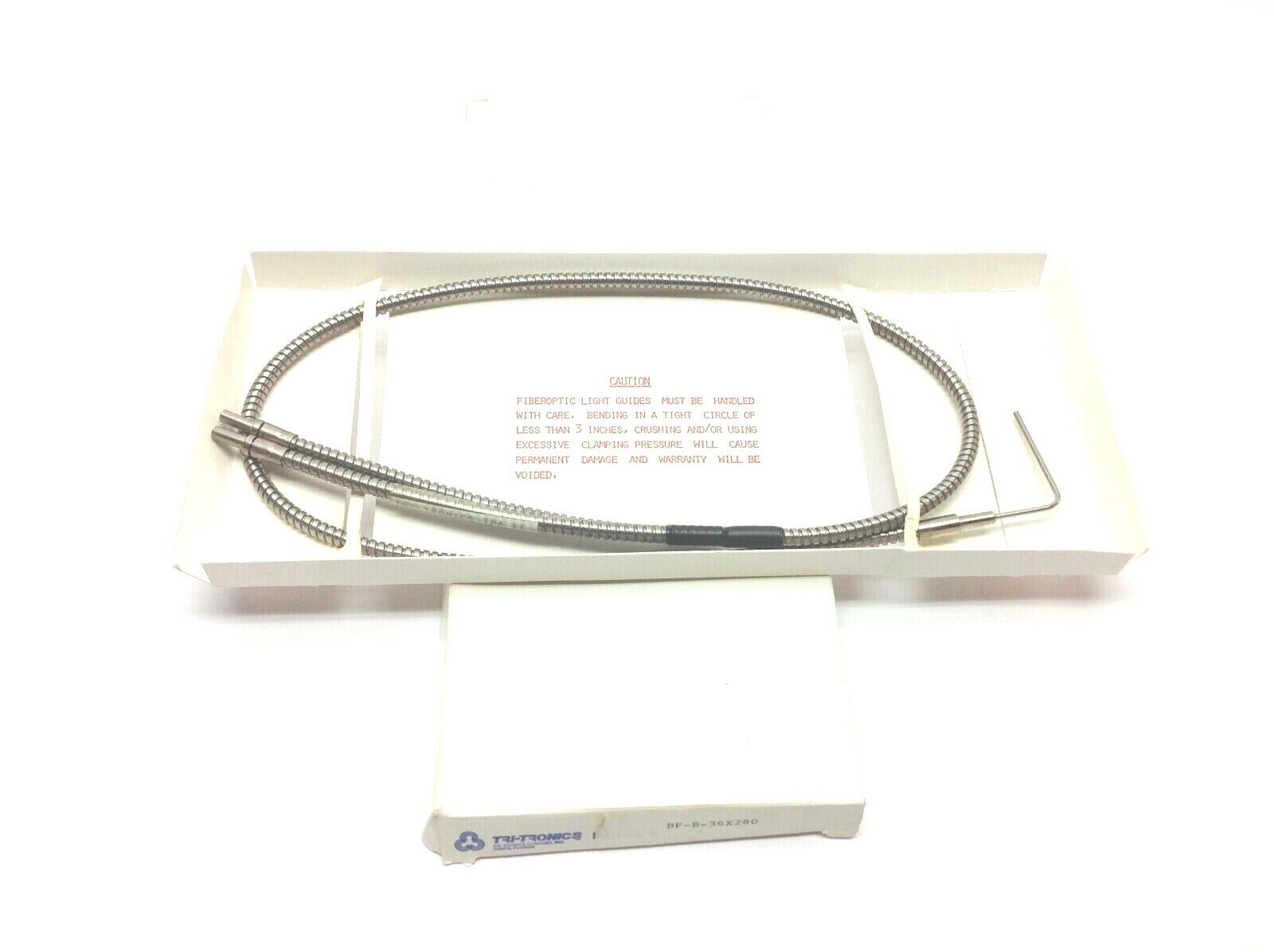 F-B-36R 15755 | Tri-Tronics BF-B-36x280 Fiber Optic Light Guide - New - Maverick Industrial Sales
