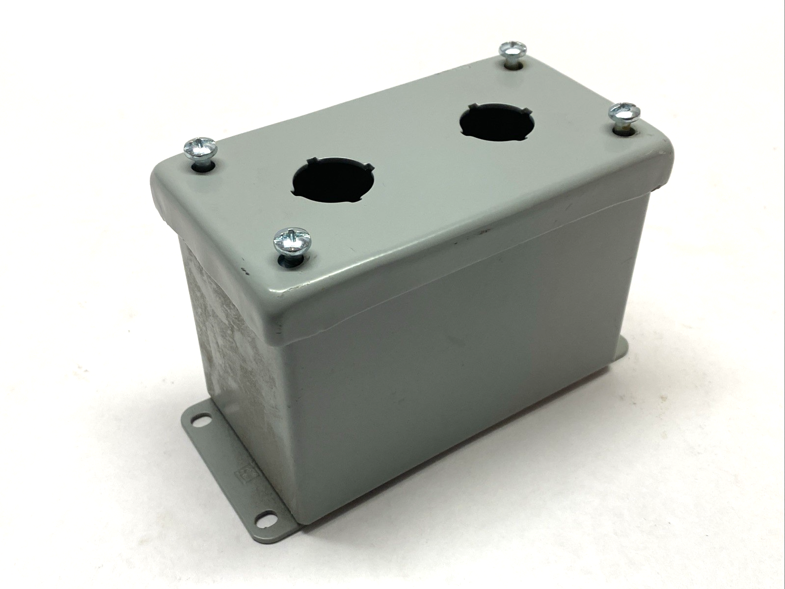 Hoffman E2PBGXM Deep Pushbutton Enclosure 2PB x 22.5mm - Maverick Industrial Sales