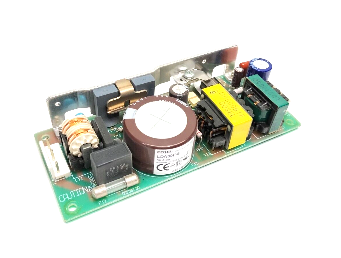 Cosel LDA30F-5 Power Supply 100-240VAC 0.8A 5VDC 6A 30W - Maverick Industrial Sales