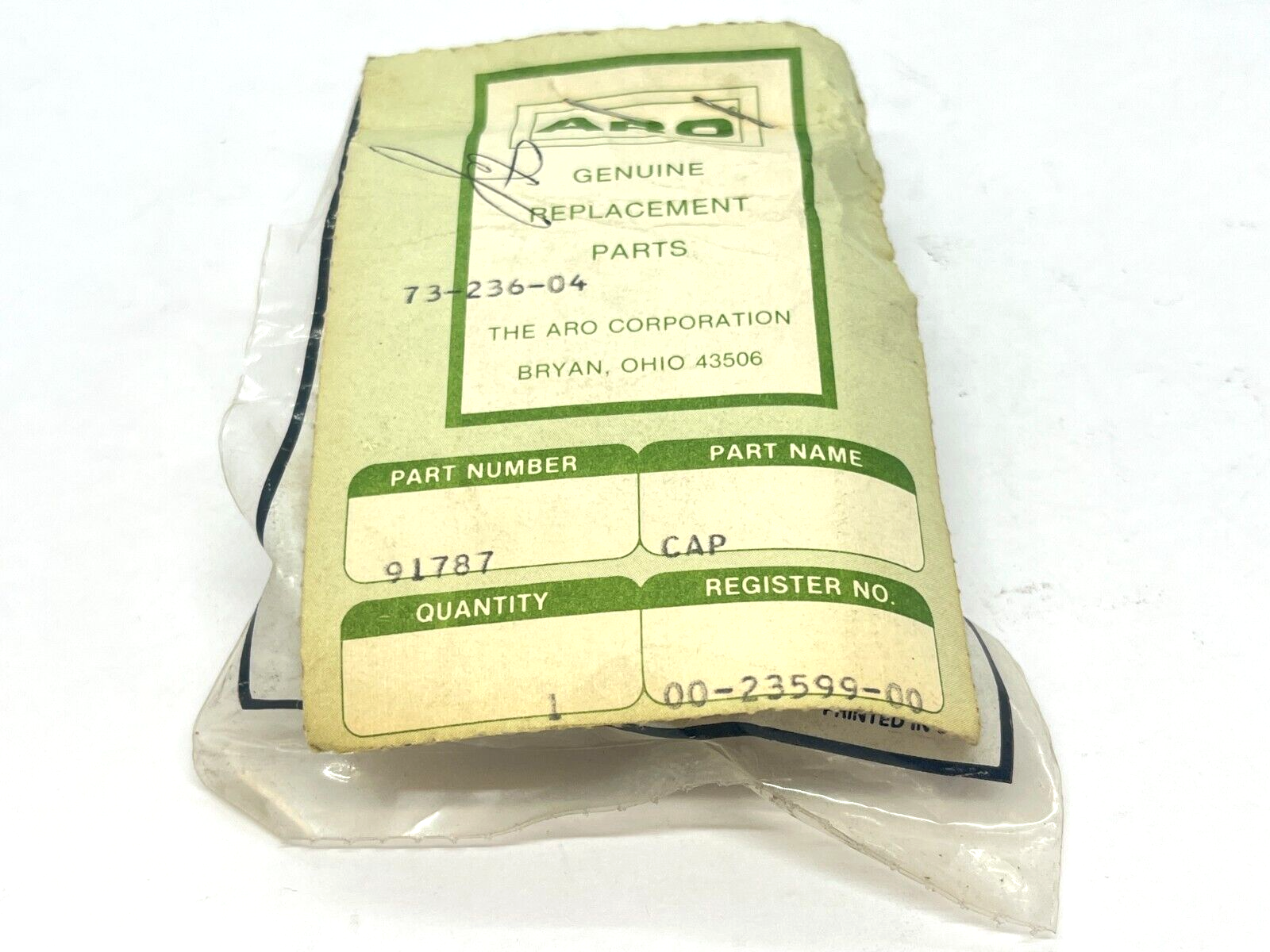91787 | ARO CAP - New - Maverick Industrial Sales
