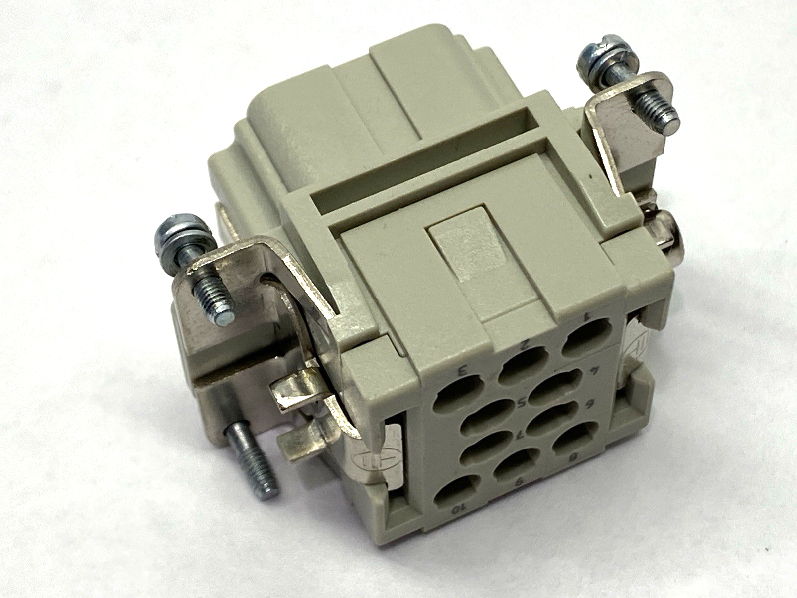 Harting 09320103101 Insert Female Crimp Han 10 EE-M 600V - New – Open box - Maverick Industrial Sales