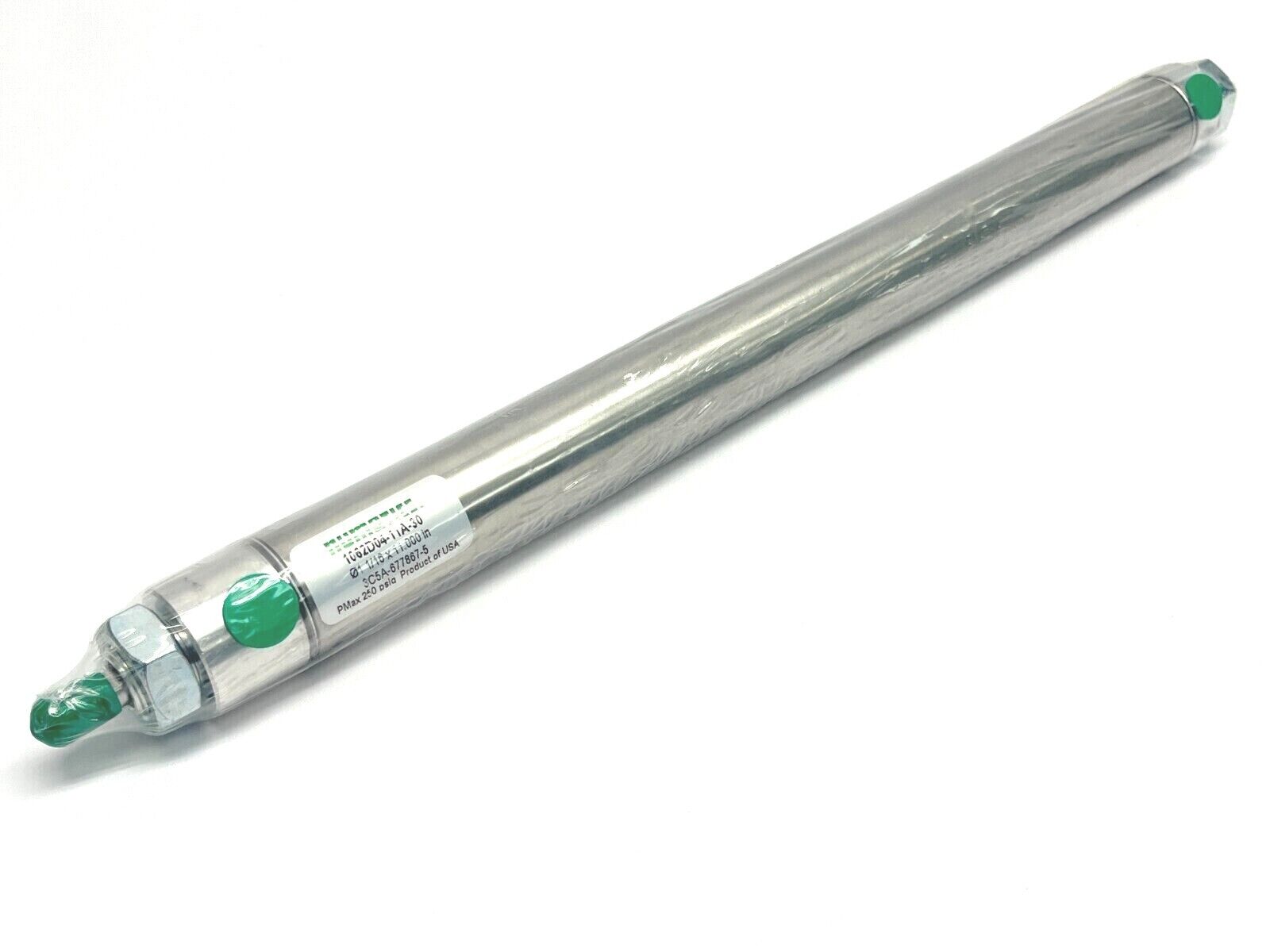 Numatics 1062D04-11A-30 Pneumatic Air Cylinder 1-1/16" Bore 11" Stoke - New - Maverick Industrial Sales