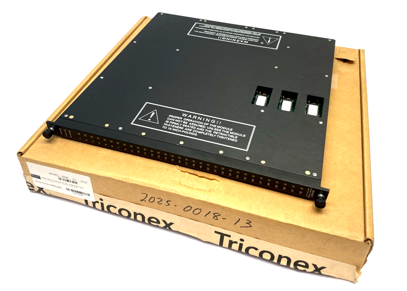Triconex 3503E Digital Input Module 32-Pt. 24V AC/DC TMR Opto-Isol - Maverick Industrial Sales