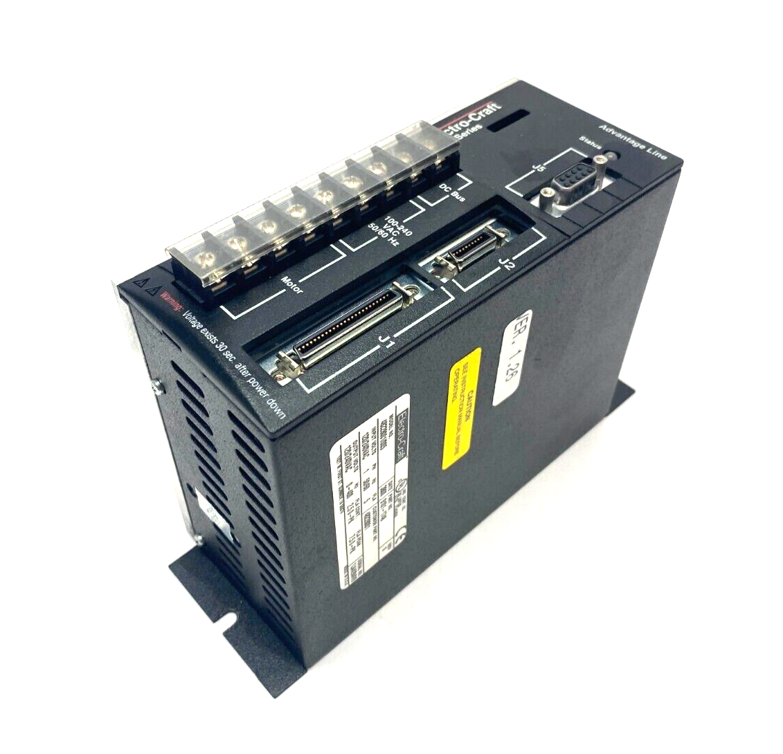 Electro-Craft 48228001/005 BRU Ser. Advantage Line Servo Drive 1-Phase 9101-1748 - Maverick Industrial Sales