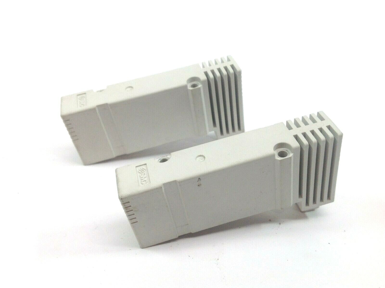 SMC Pneumatic Valve Manifold Blank Lot of 2 - Used - Maverick Industrial Sales