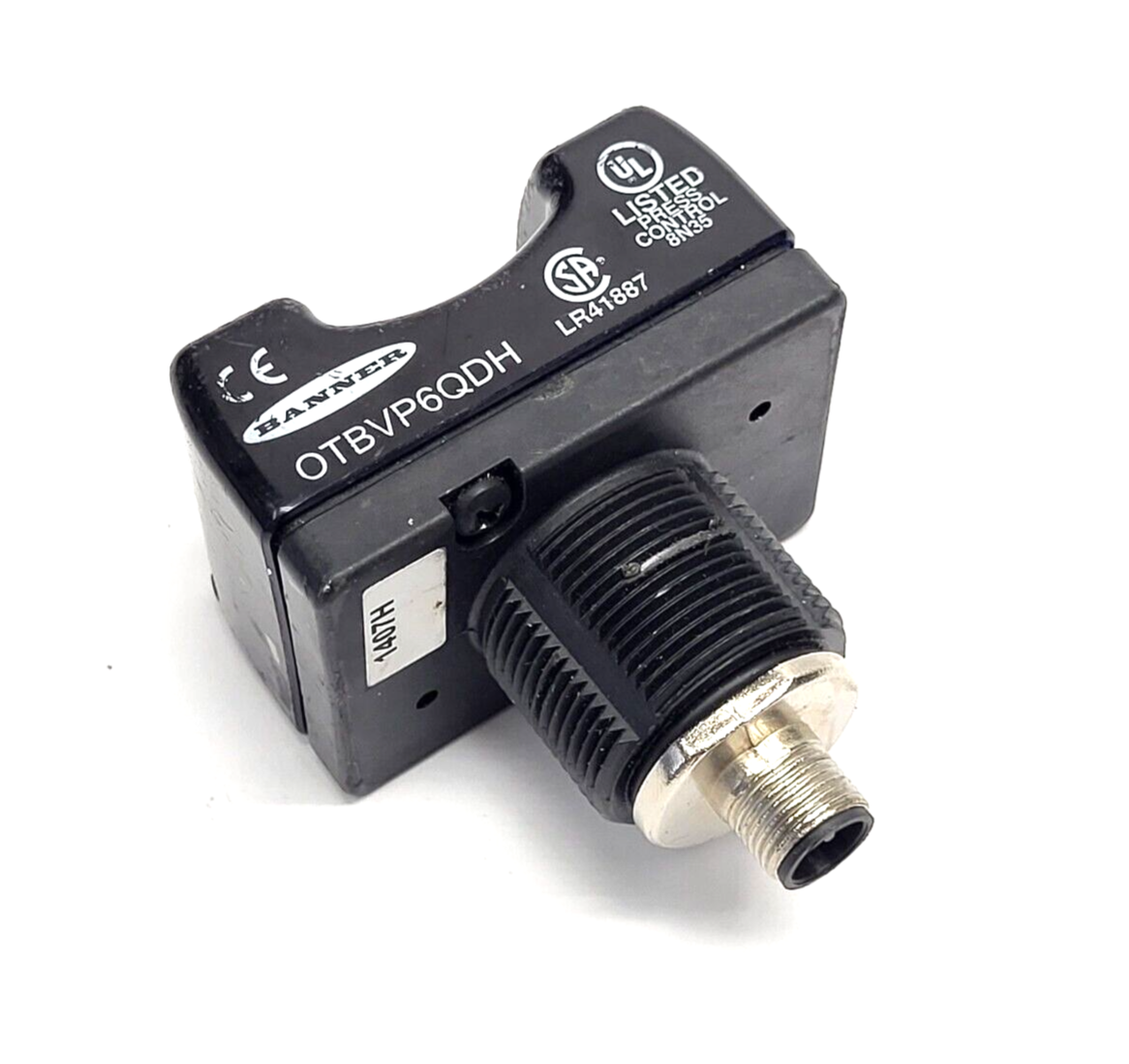 Banner OTBVP6QDH Momentary Action Touch Button M12 Integral QD NO F.C. 46169 - Maverick Industrial Sales
