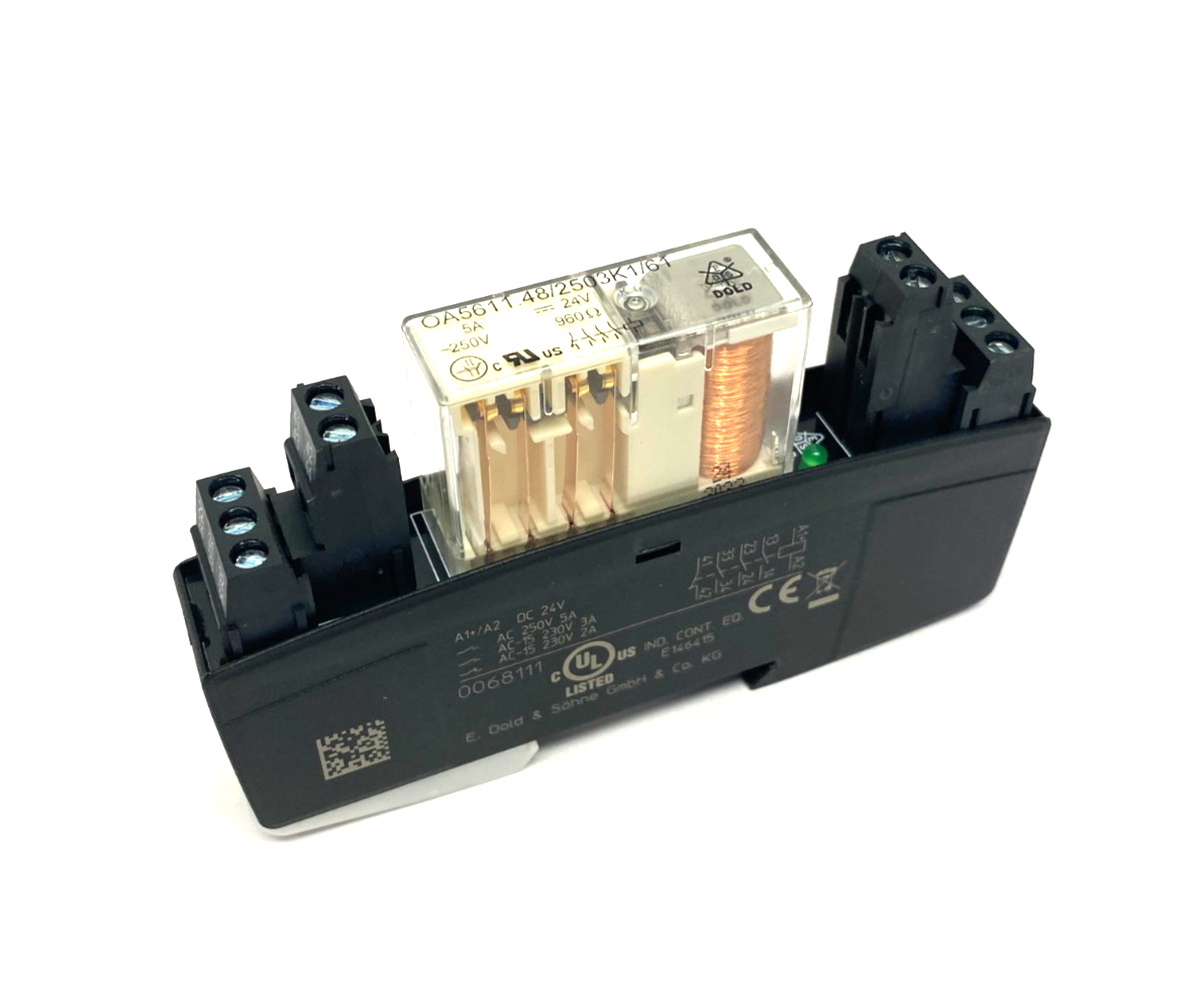 E. Dold & Söhne HC3096N.48/AD900/61 Interface Module 3NO, 1NC, 0068111 - Maverick Industrial Sales