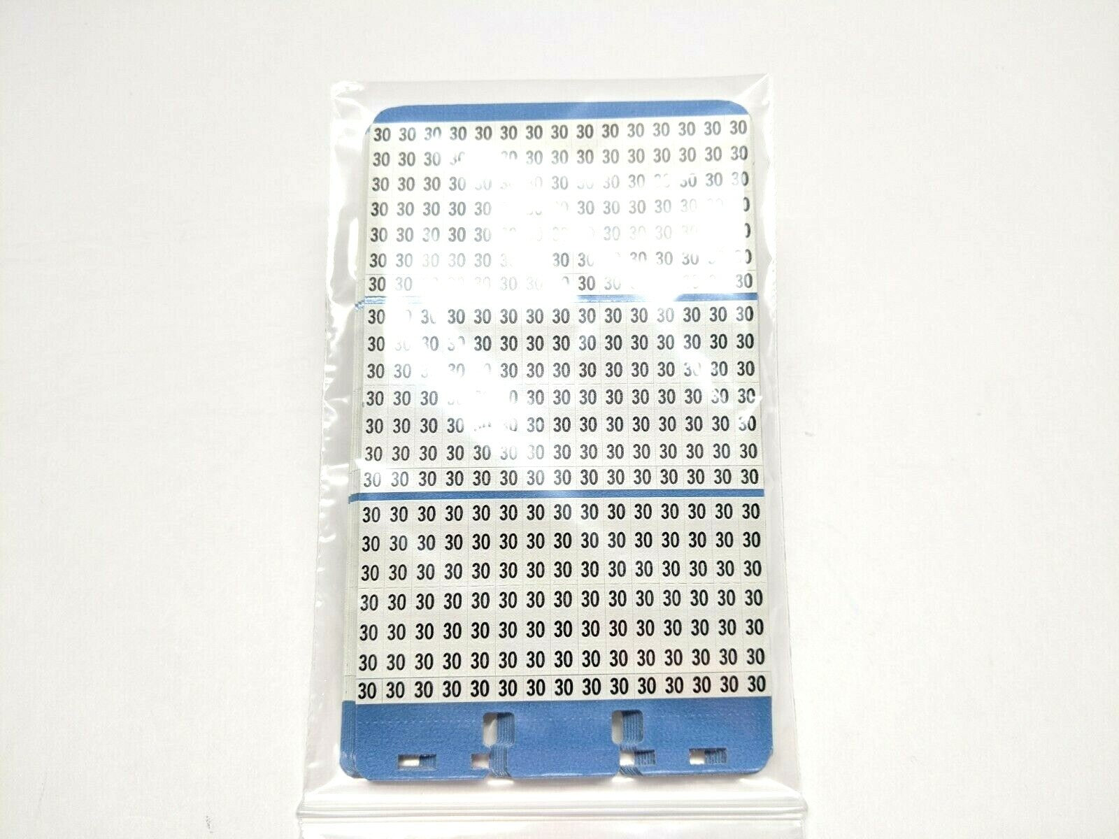 Brady WM-30 Vinyl Cloth Wire Marker LOT OF 10 Sheets - New – Open box - Maverick Industrial Sales