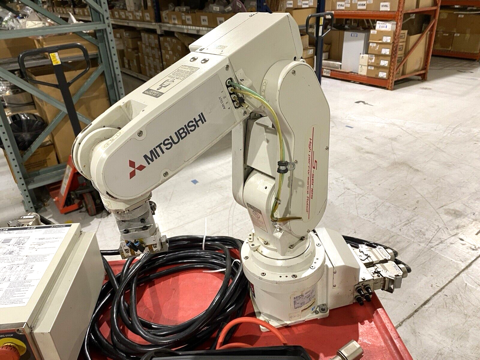 Mitsubishi RV-2SDB-S15 Robot, CR1DA-771-S15 Controller, R32TB Teach Pendant - Maverick Industrial Sales