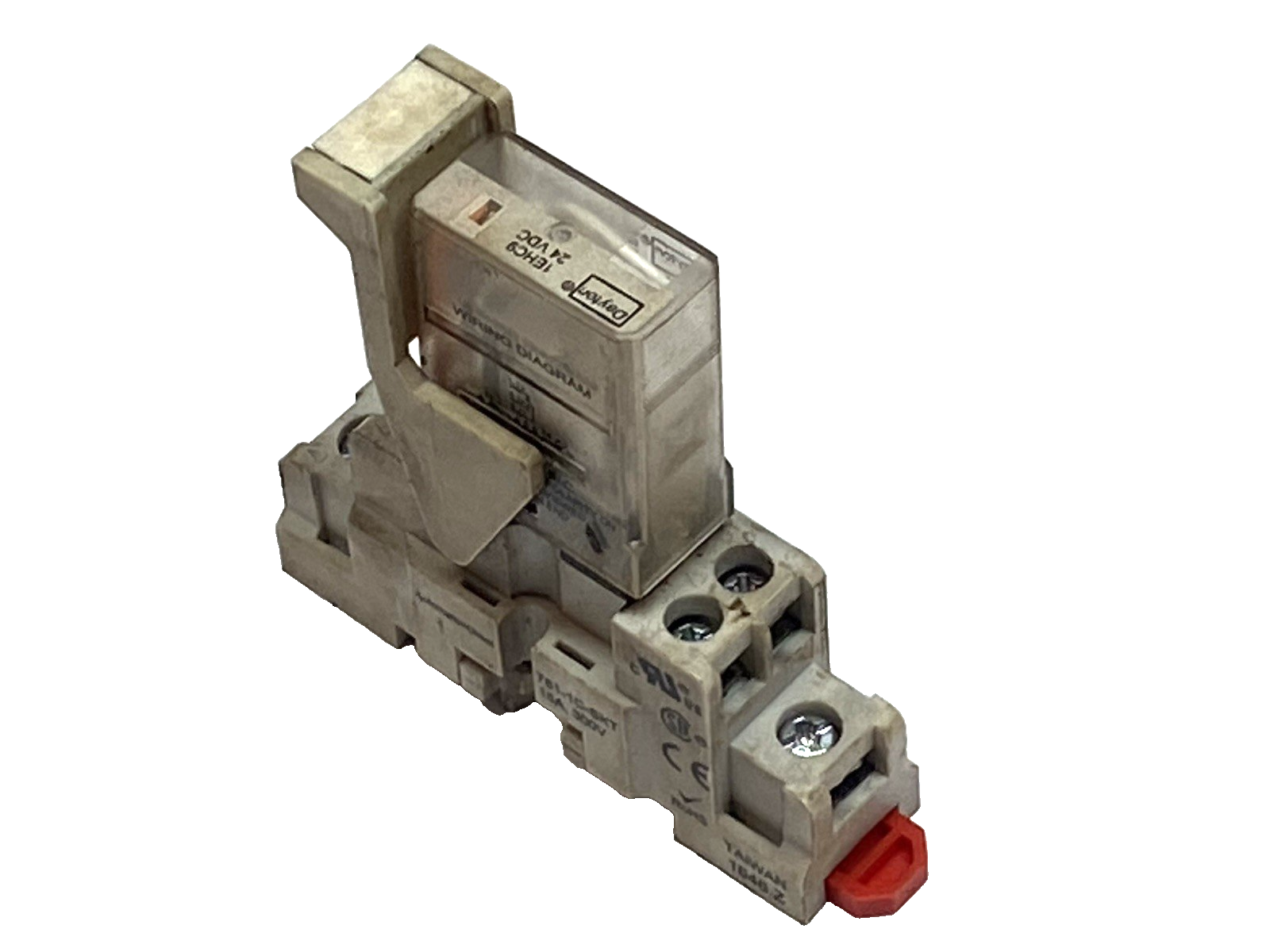Dayton 1EHC9 24VDC Ice Cube Relay W/ AutomationDirect 781-1C-SKT DIN Socket - Maverick Industrial Sales