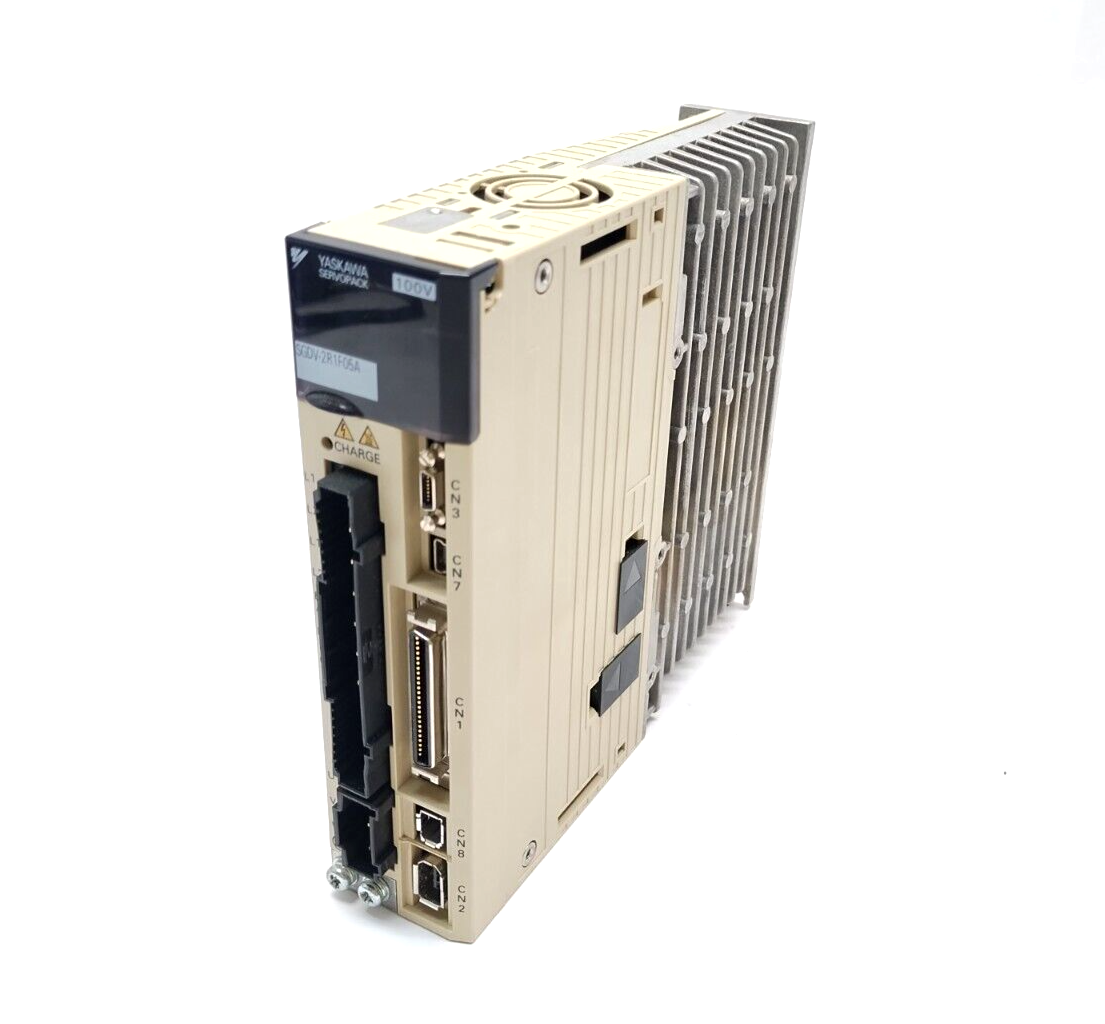 Yaskawa SGDV-2R1F05A Servopack AC Drive/Amplifier 3PH 200W Out NO CONNECTORS - Maverick Industrial Sales