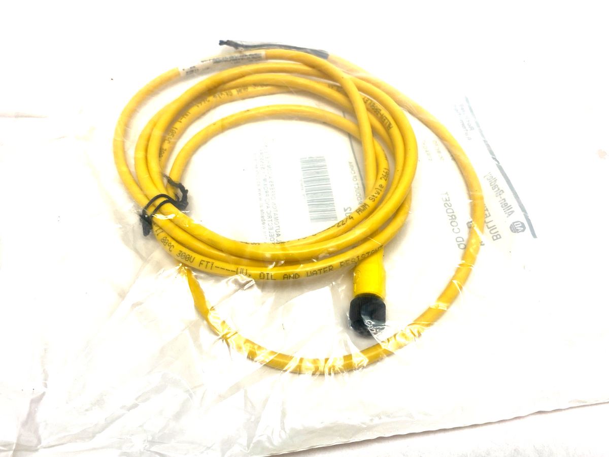 889D-F5FC-J2 | Allen Bradley Ser. B Straight QD/DC Micro Cordset 5-Pin 2m - New - Maverick Industrial Sales