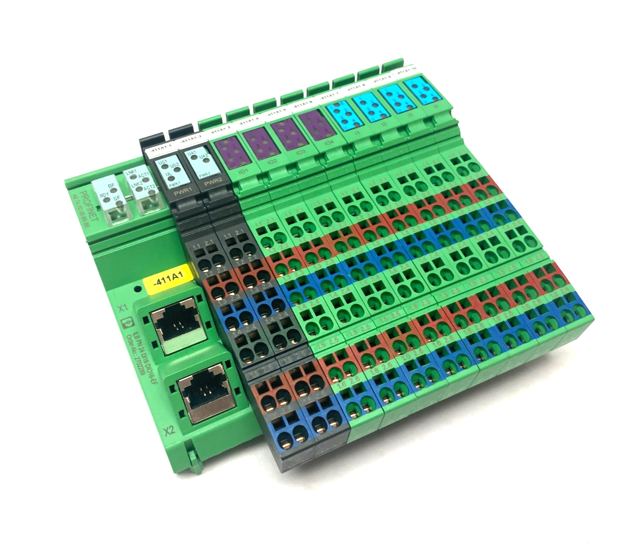 Phoenix Contact ILB PN 24 DI16 DIO16-EF Inline Block I/O Module 2702289 - Used - Maverick Industrial Sales