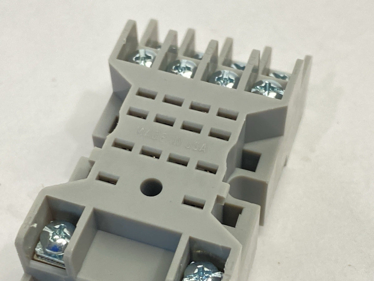 Allen Bradley 700-HN128 Ser B Relay Base 10A 300V LOT OF 2 - Maverick Industrial Sales