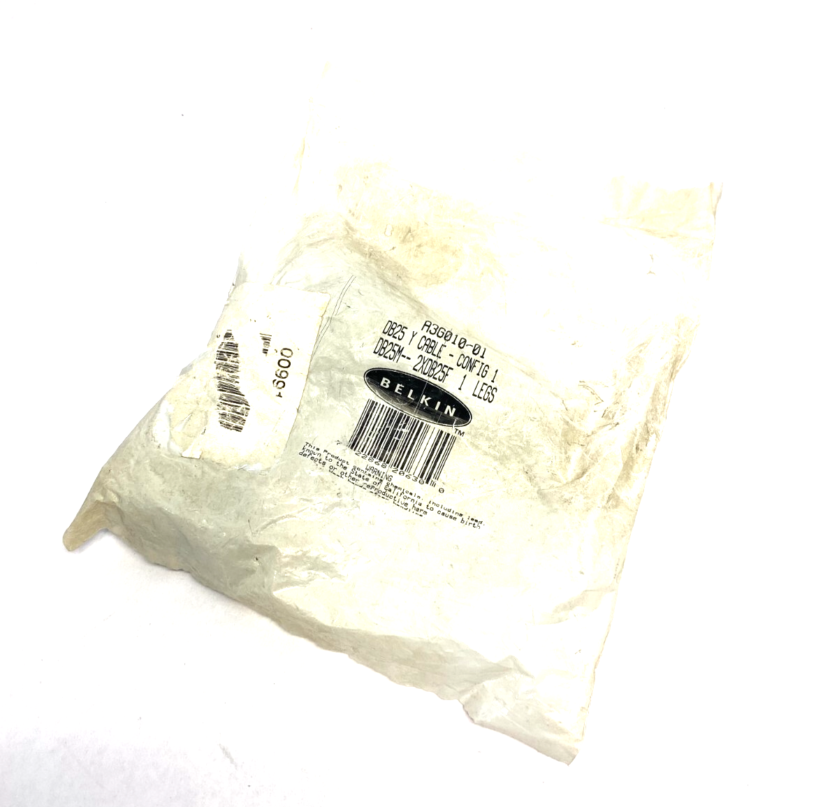 Belkin A3G010-01 Splitting Y Cable Assembly DB25M to 2x DB25F - Maverick Industrial Sales