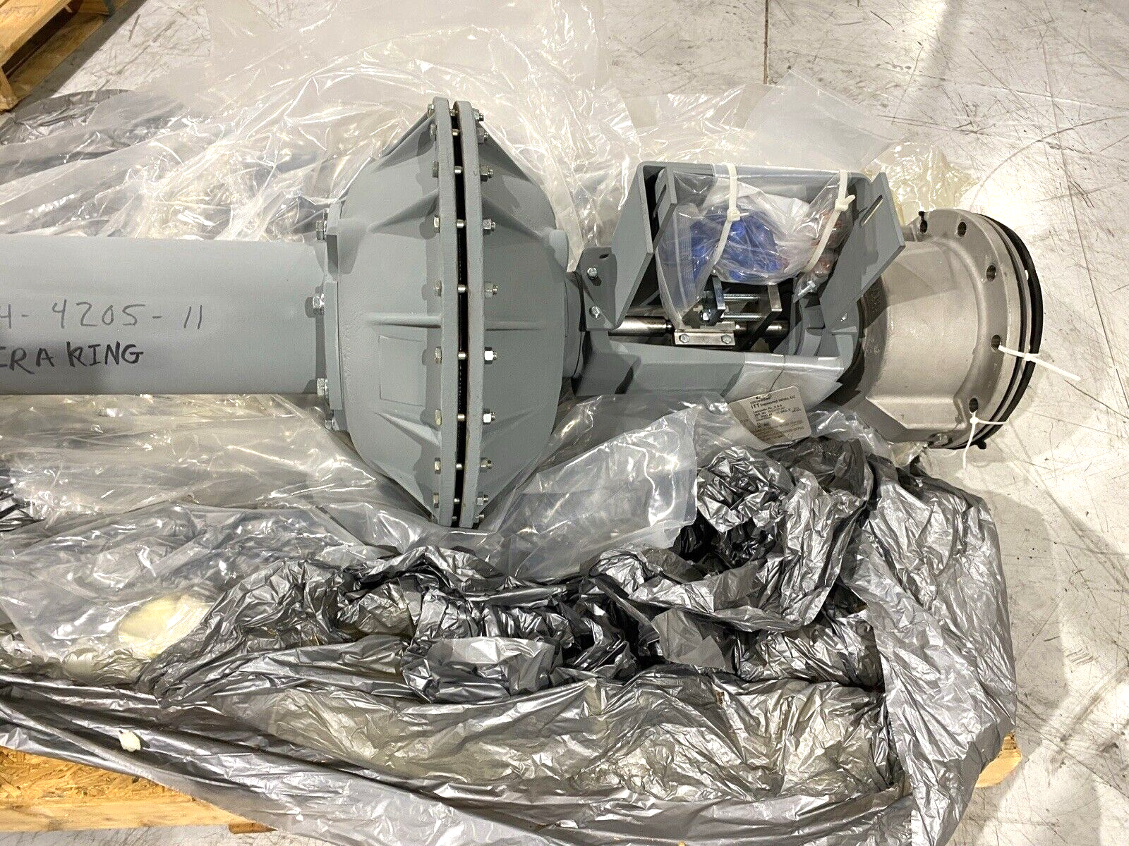 ITT Bonnet Assembly Air Motor Class 2 CF8 6" 303-1961 Rev A No 130 Air Motor - Maverick Industrial Sales