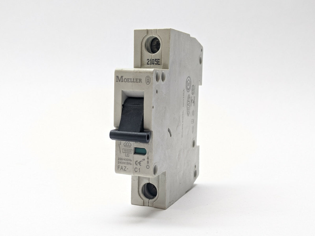 FAZ-C1 | Moeller Circuit Breaker 1P 1A - Used - Maverick Industrial Sales
