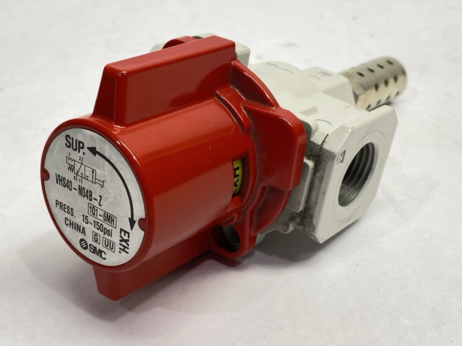 SMC VHS40-N04B-Z Manual Lockout Relief Valve Single Action - Maverick Industrial Sales