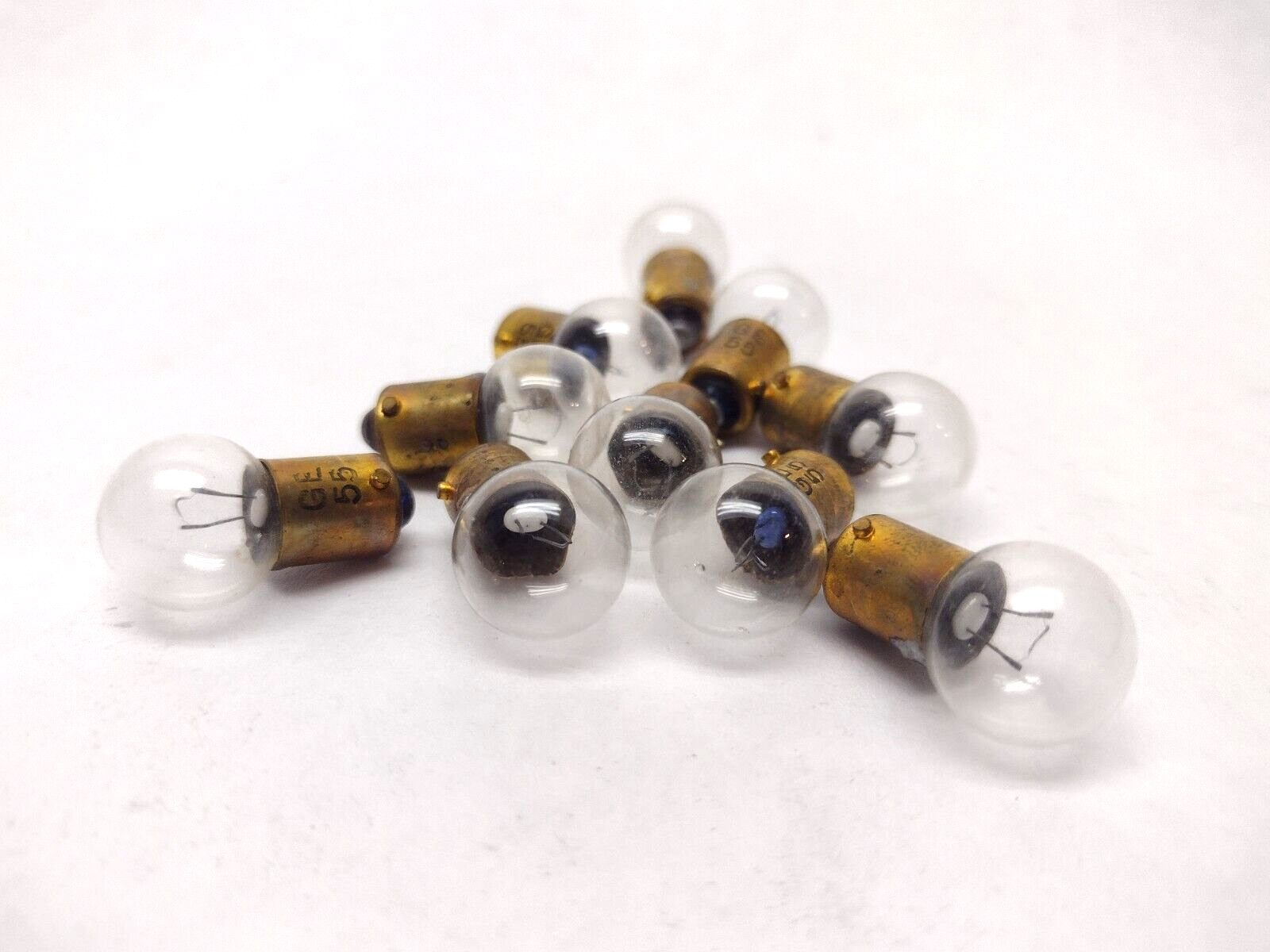 General Electric GE Number 55 Light Bulb LOT OF 10 - New – Open box - Maverick Industrial Sales