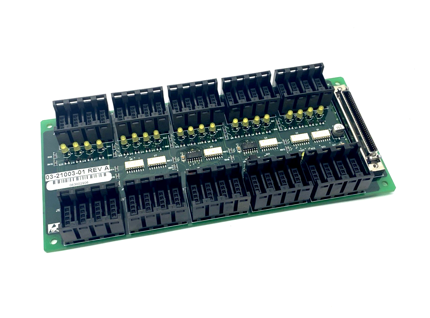 ASM 03-21003-01 Rev. A Circuit Board I/O DAC Board - Maverick Industrial Sales