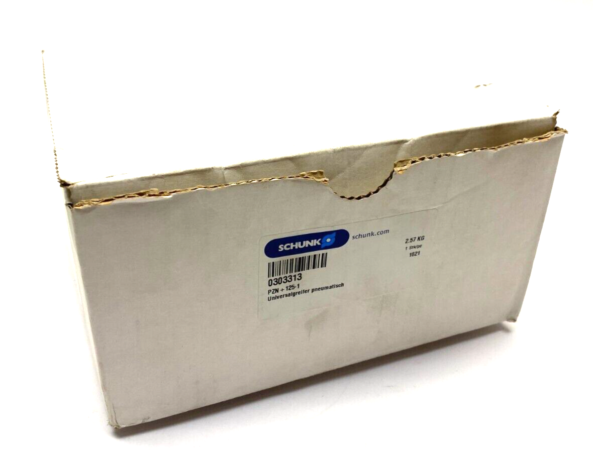 Schunk PZN+125-1 Universal Pneumatic Robot Jaw Tool Gripper 303313 - Maverick Industrial Sales