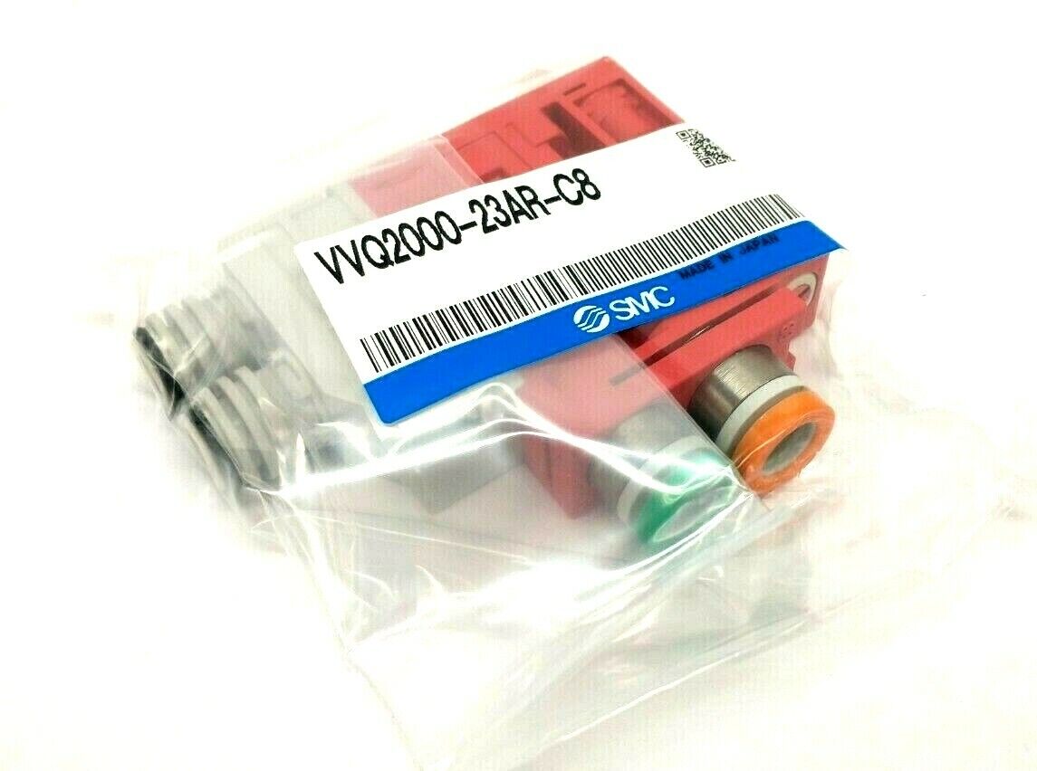 VVQ2000-23AR-C8 | SMC 4 Way Solenoid Valve Perfect Block - New - Maverick Industrial Sales