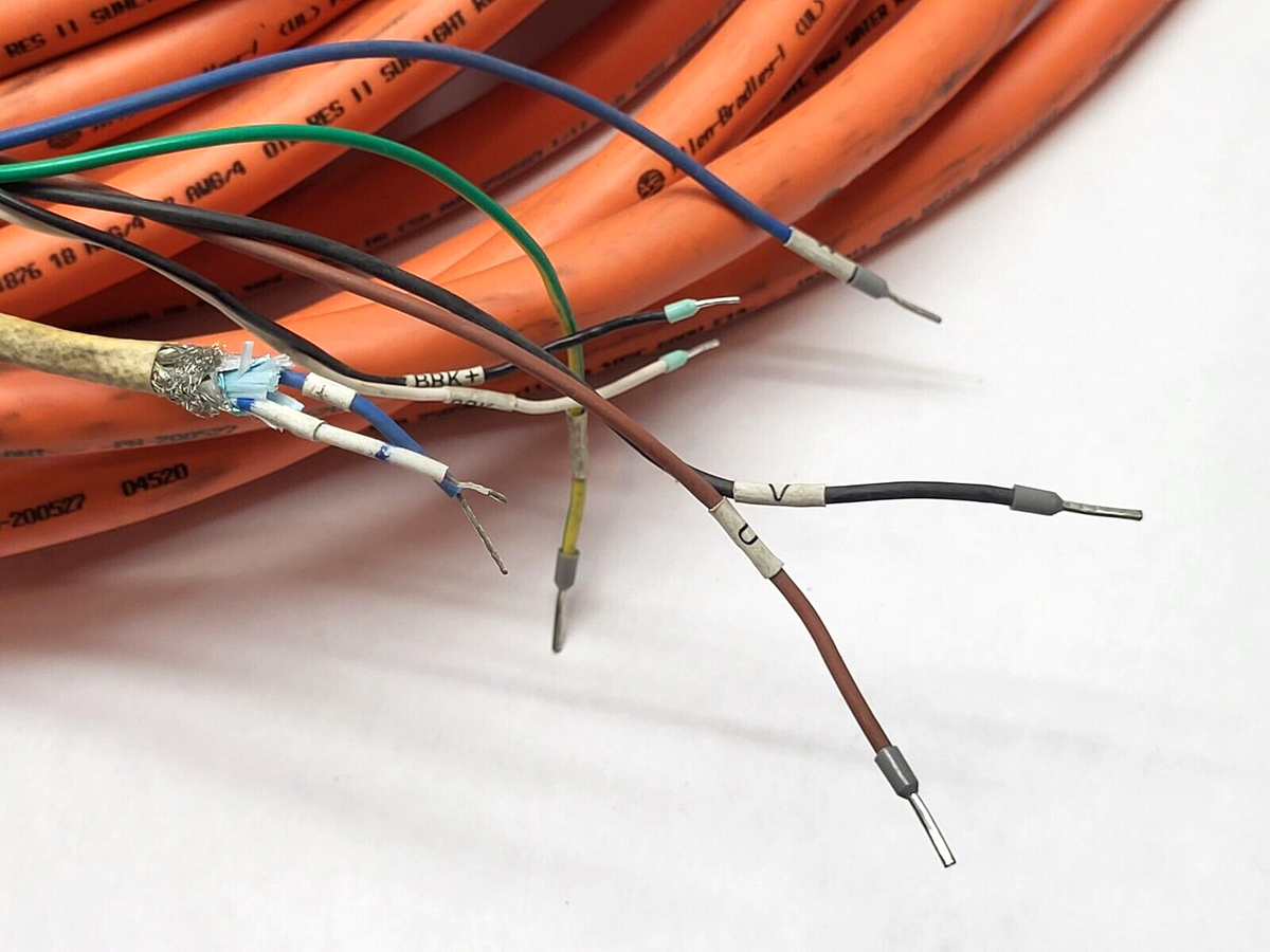 2090-CSBM1DF-18AF25 | Allen Bradley Single-Ended Motor Cable - Used - Maverick Industrial Sales