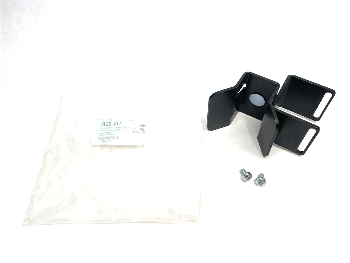 Axelent B20-2C X-Guard Telescopic Sliding Door Joining Bracket - Maverick Industrial Sales