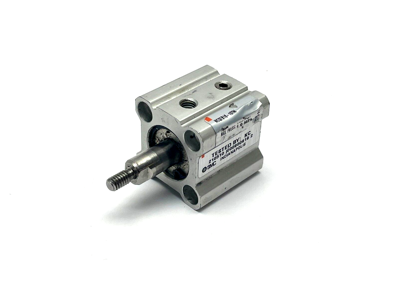 SMC NCQ2B16-10TM Spring Extended Compact Cylinder - Used - Maverick Industrial Sales