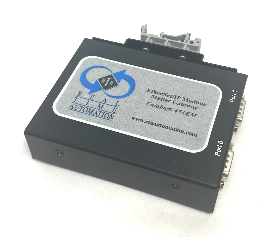 Real Time Automation SB72EX-100CR EtherNet/IP Modbus Master Gateway Module - Maverick Industrial Sales