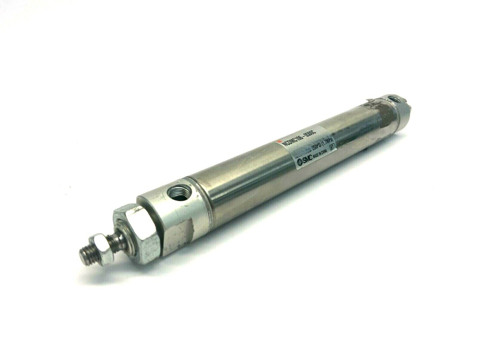 NCDMC106-0500C | SMC Round Body Pneumatic Cylinder - Used - Maverick Industrial Sales