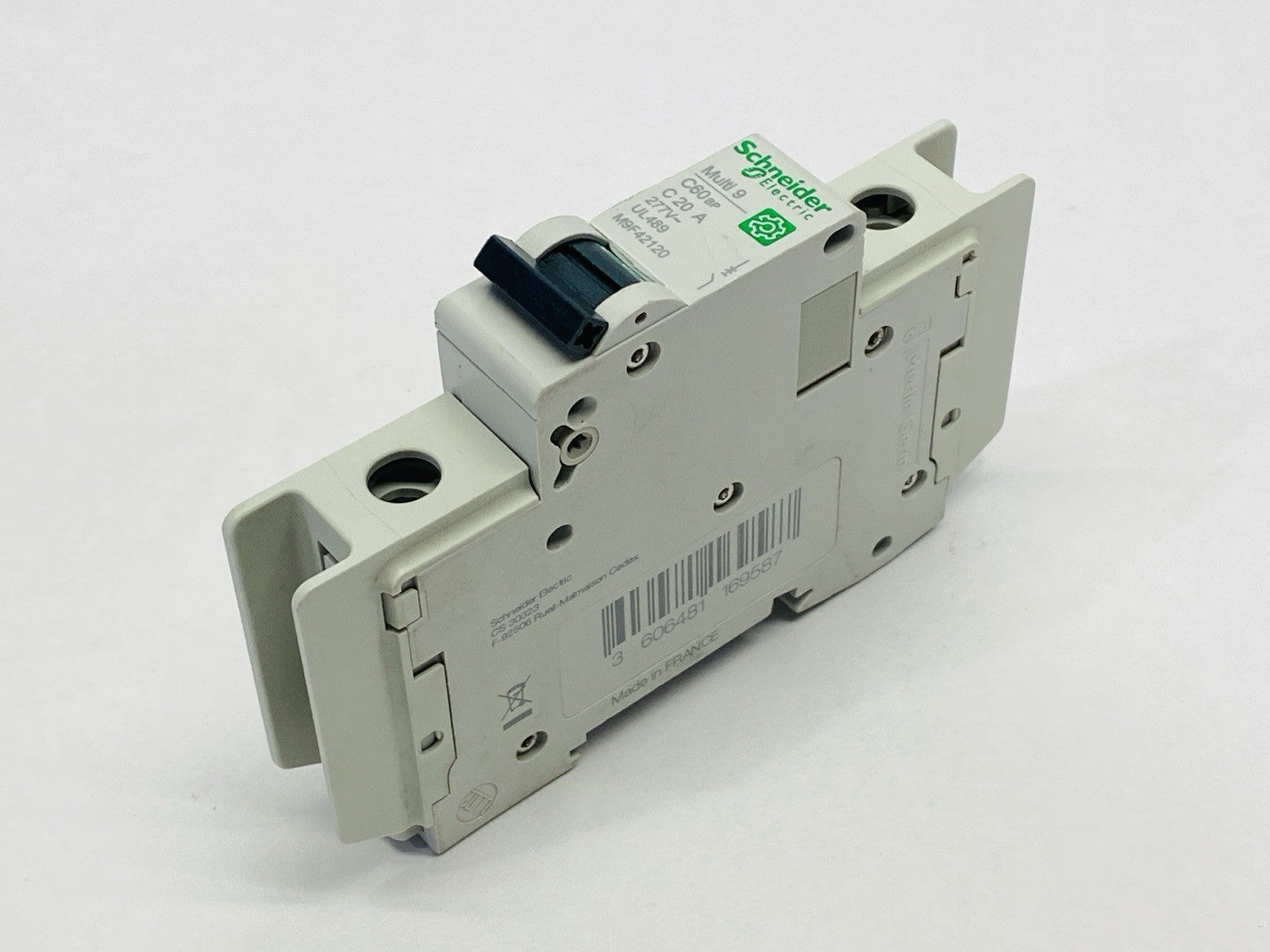 Schneider Electric M9F42120 Miniature Circuit Breaker 1P 20A 277V - Maverick Industrial Sales