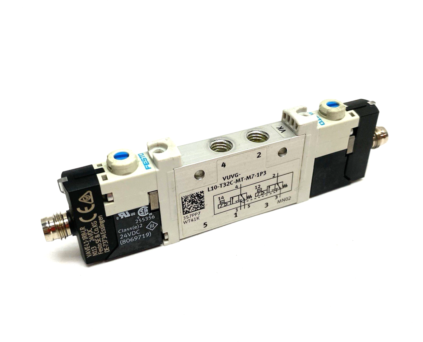 VUVG-L14-T32C-MT-G18-1P3 | Festo Solenoid Valve 2x3/2, closed, Monostable 574368 - Used - Maverick Industrial Sales