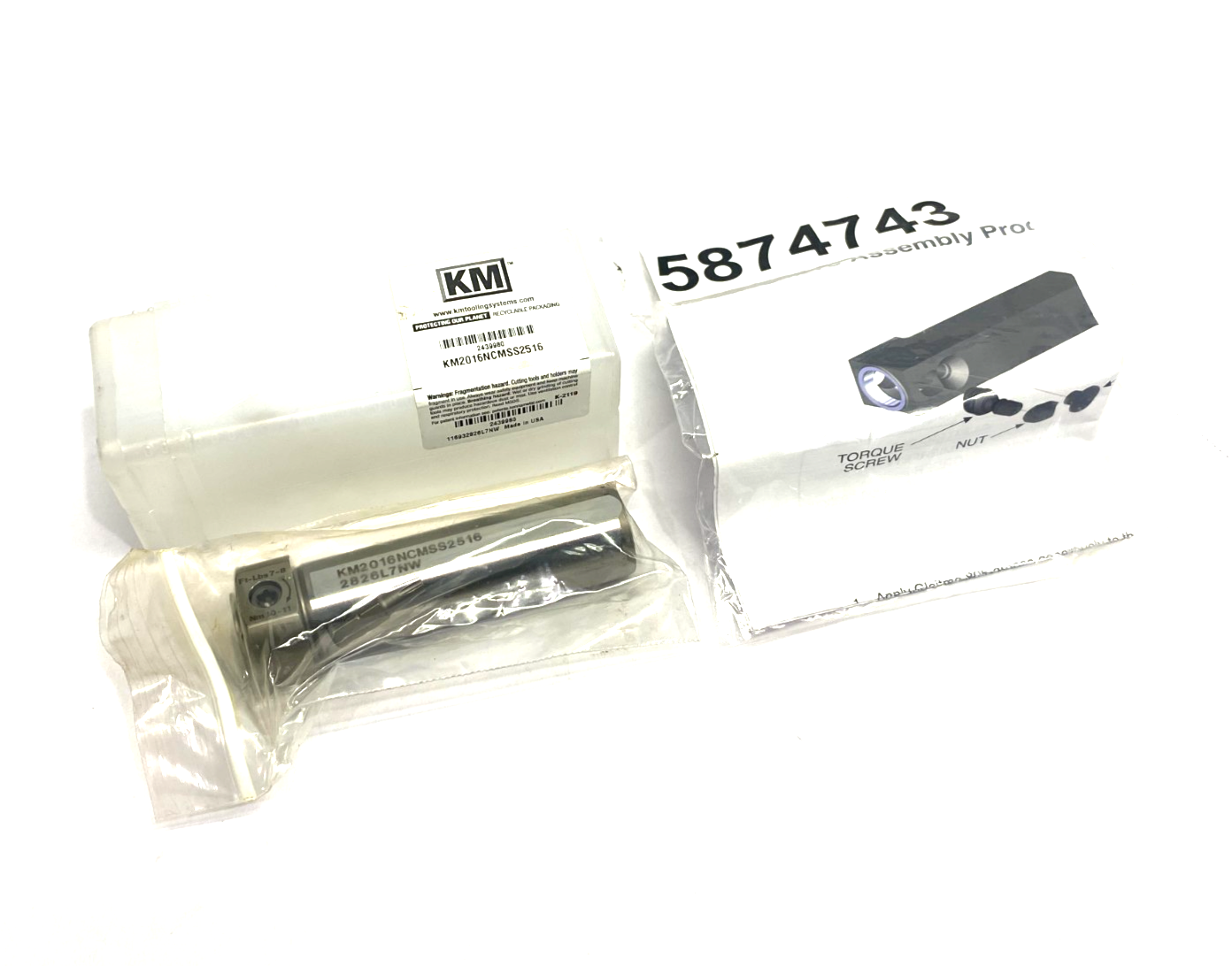 Kennametal 2439980 KM Micro™ Clamping Unit NCM-SS Straight Shank KM2016NCMSS2516 - Maverick Industrial Sales