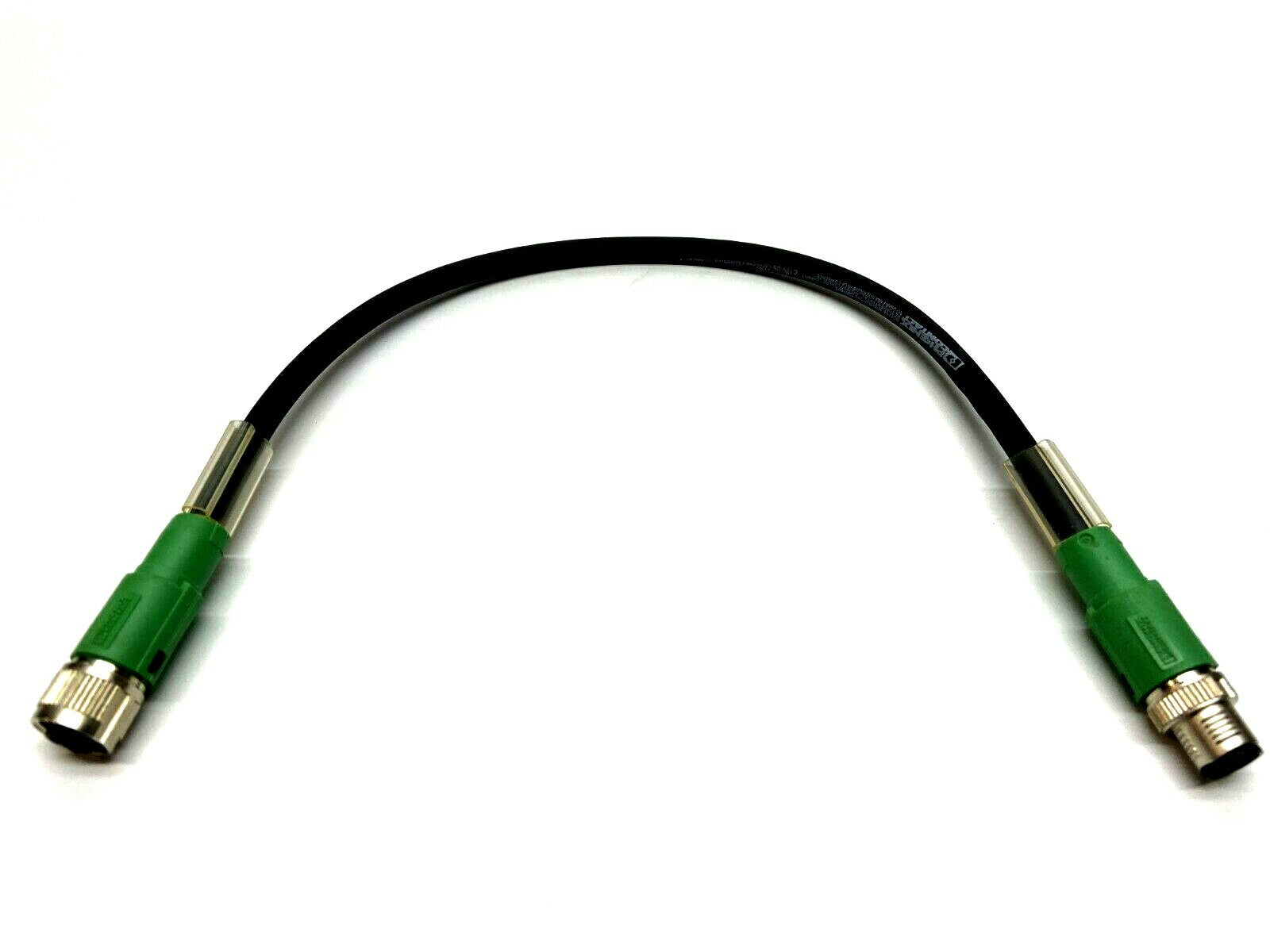 Phoenix Contact 1518407 Male to Female M12 Cordset 1' - Used - Maverick Industrial Sales