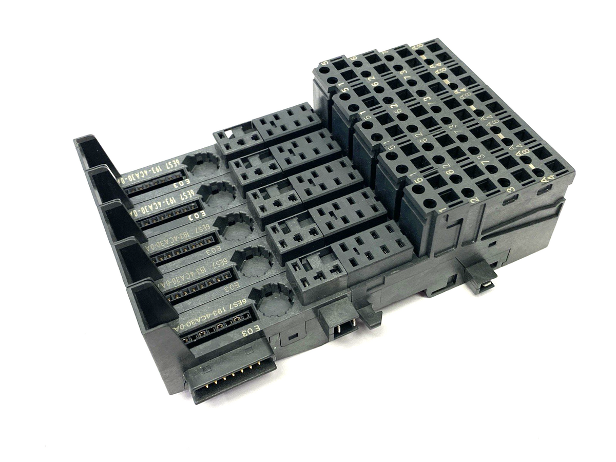 6ES7193-4CA30-0AA0 | Siemens SIMATIC DP Terminal Module LOT OF 5- Used - Maverick Industrial Sales