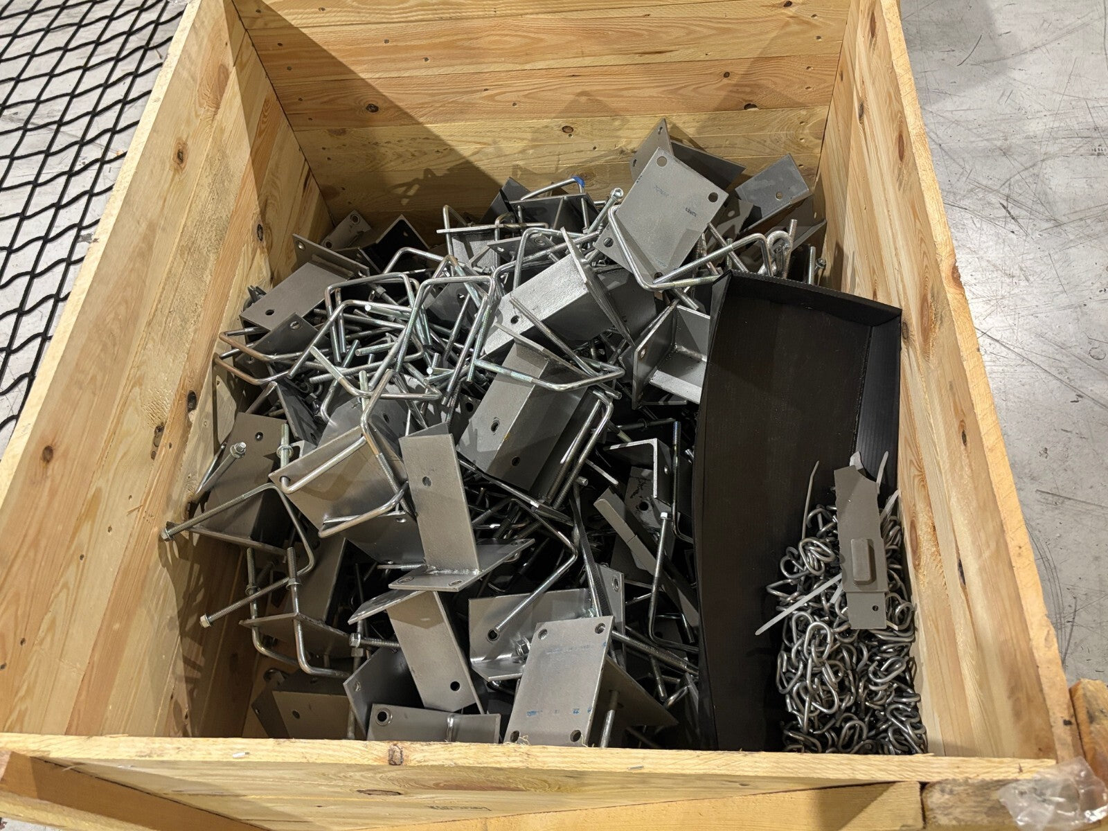 Incord Baynets Pallet Racking Safety Netting / Backing, 3000, LOT OF 17 Sections - Used - Maverick Industrial Sales