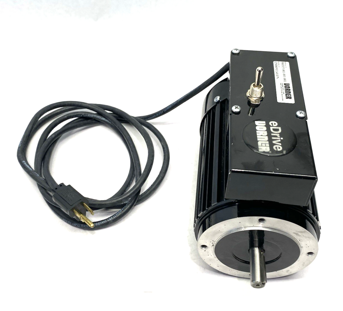 32M005EL411FN | Dorner eDrive Electric Motor 1-Phase 115V 3.1A 42R8BFCI, 826-630/A - Used - Maverick Industrial Sales