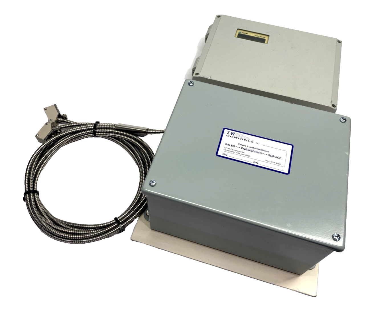 Flexim Flexus ADM 7407 Ultrasonic Flowmeter With CDQ2N52 Clamp-On Transducer - Maverick Industrial Sales