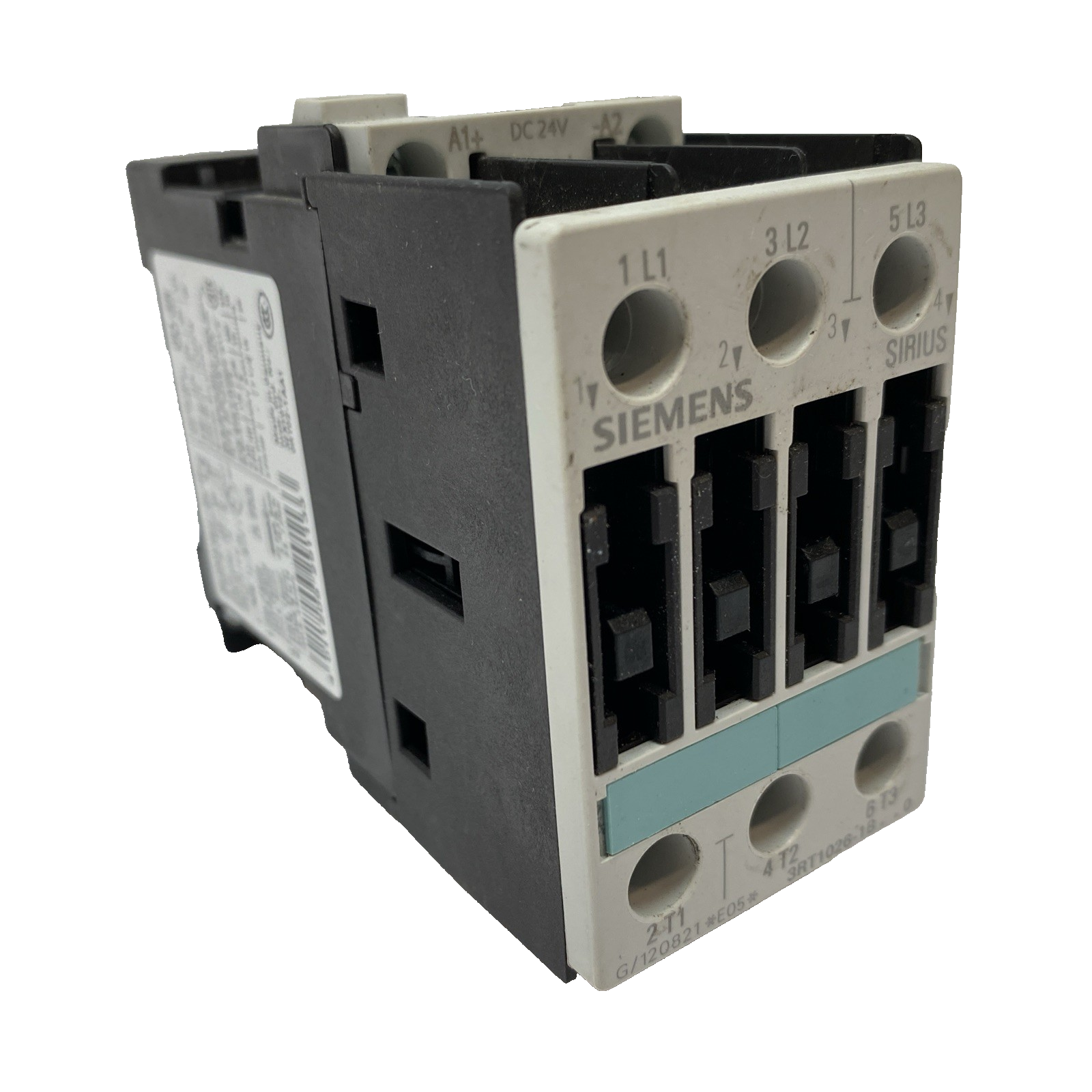 Siemens 3RT1026-1BB40 Power Contactor 3 Pole, AC-3 25 A, 11 kW / 400 V 24 VDC - Maverick Industrial Sales