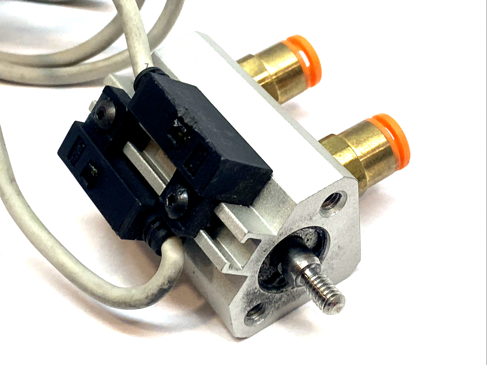 NCDQ2A12-15DM | SMC Compact Double Acting Air Cylinder 12mm Bore 15mm Stroke- Used - Maverick Industrial Sales