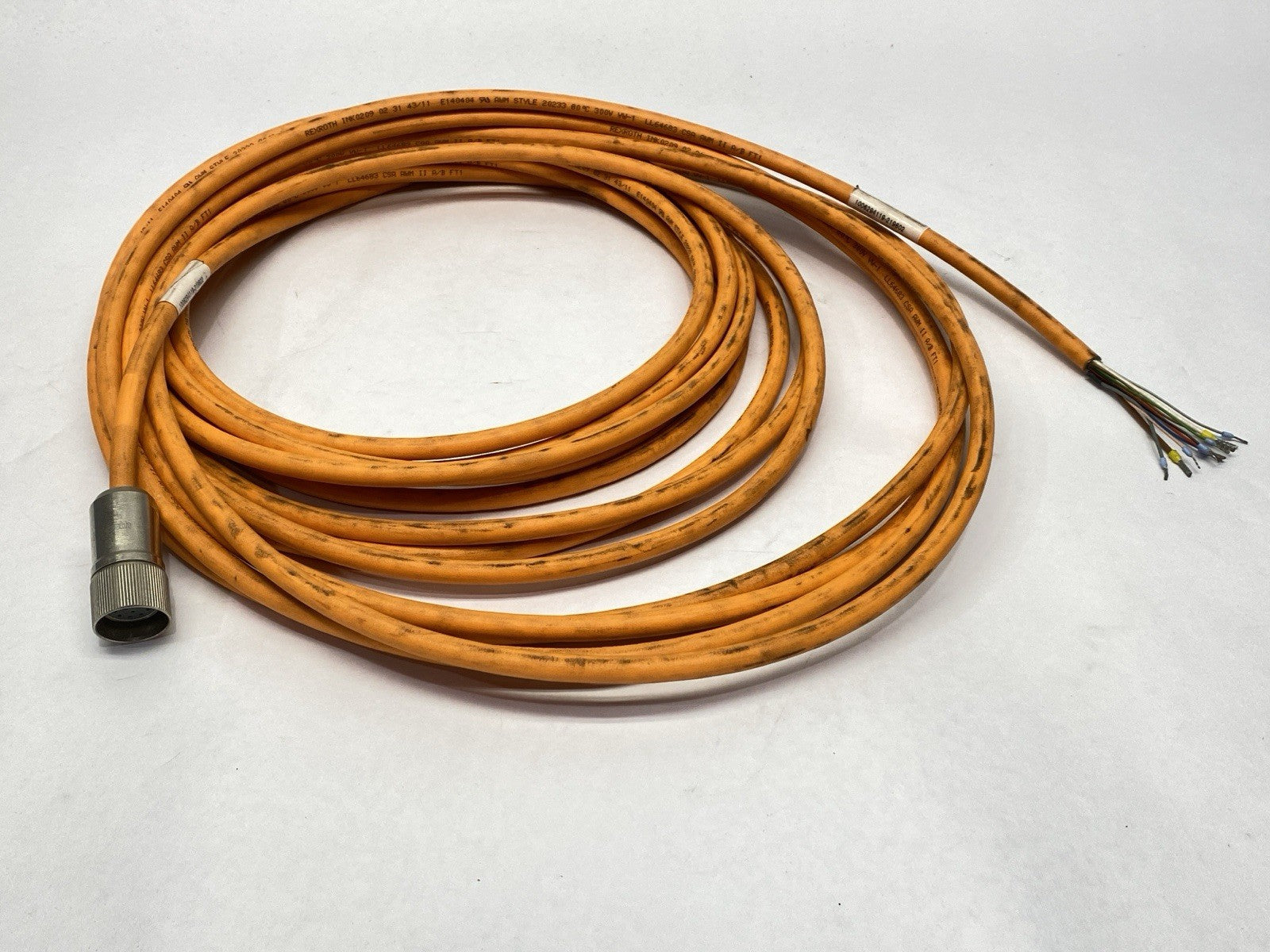 Indramat IKS0301/012.00 Encoder Cable 12m - Used - Maverick Industrial Sales