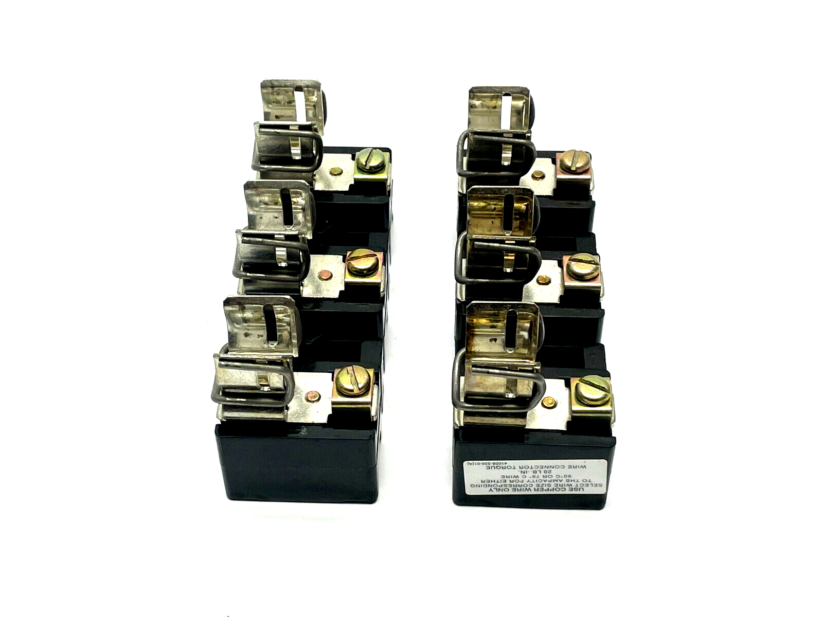 X-401978 | Allen Bradley Fuse Block 30A 600V LOT OF 2 - Used - Maverick Industrial Sales